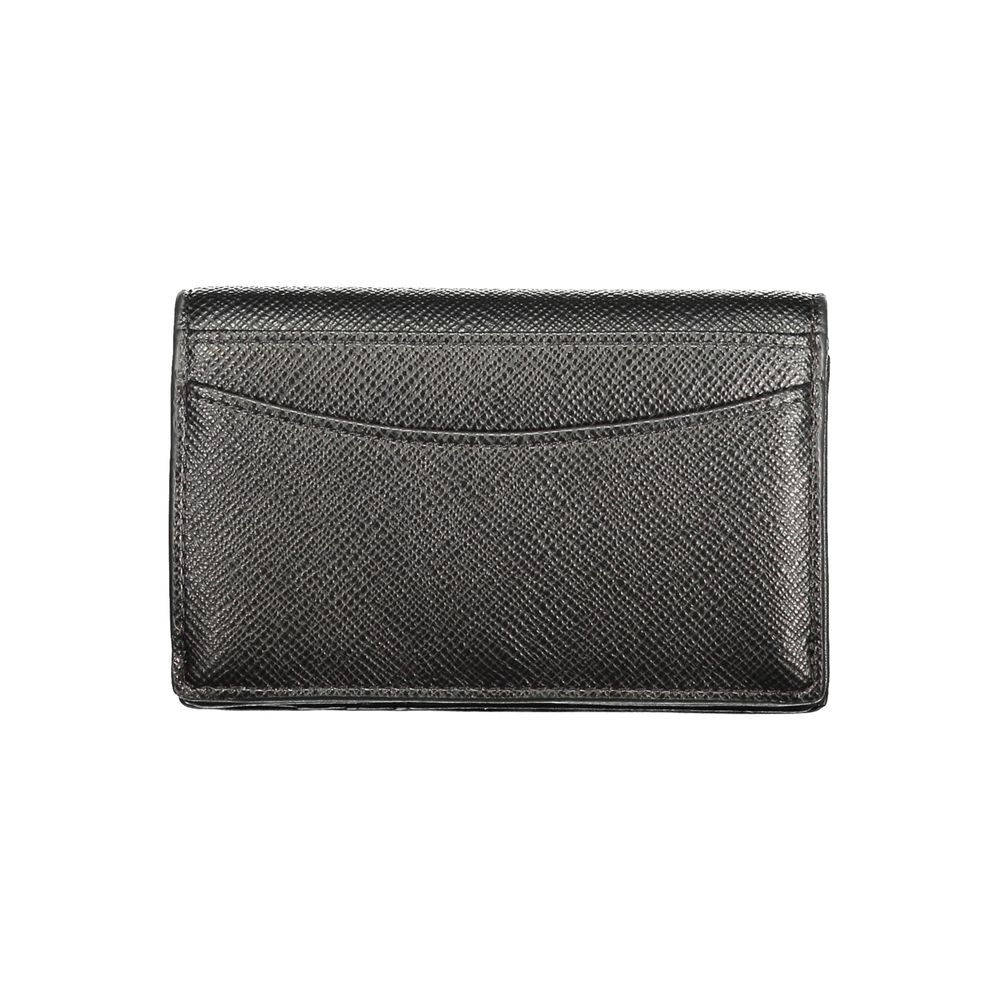 Twinset Black Polyurethane Women's Wallet - Eljoys Fashion 