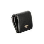 Twinset Black Polyurethane Women's Wallet - Eljoys Fashion 