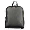 Twinset Black Polyurethane Women Backpack - Eljoys Fashion 