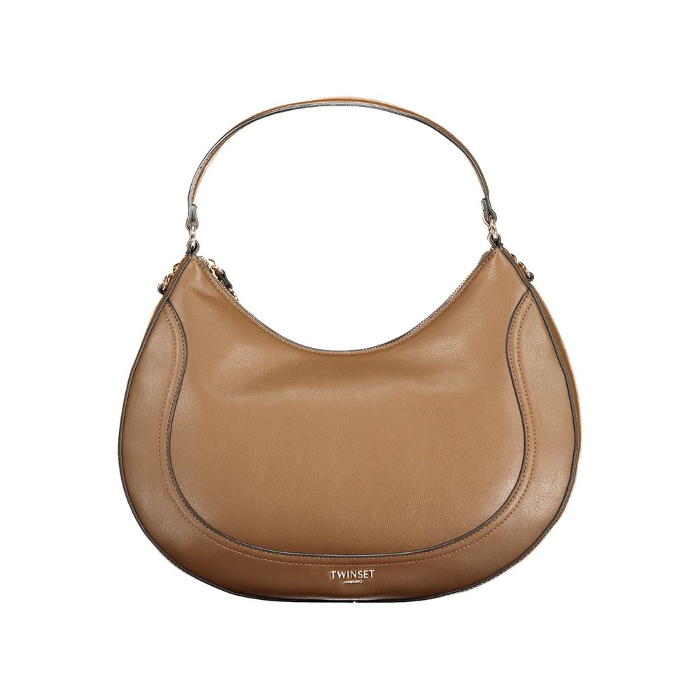 Twinset Brown Polyurethane Women's Bag - Eljoys Fashion 