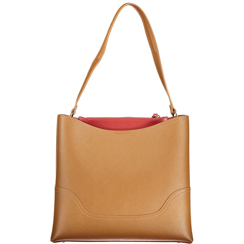 Twinset Brown Polyurethane Women's Bag - Eljoys Fashion 