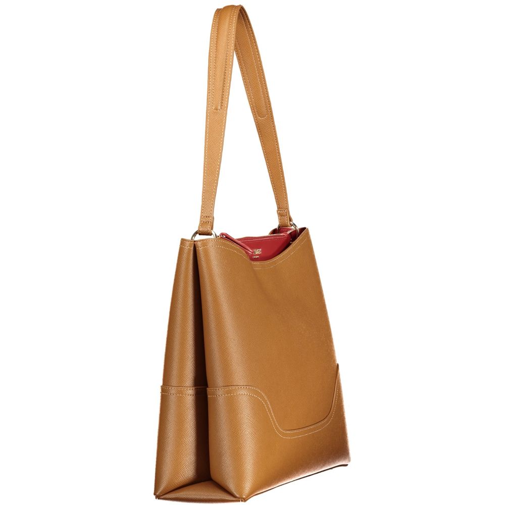 Twinset Brown Polyurethane Women's Bag - Eljoys Fashion 