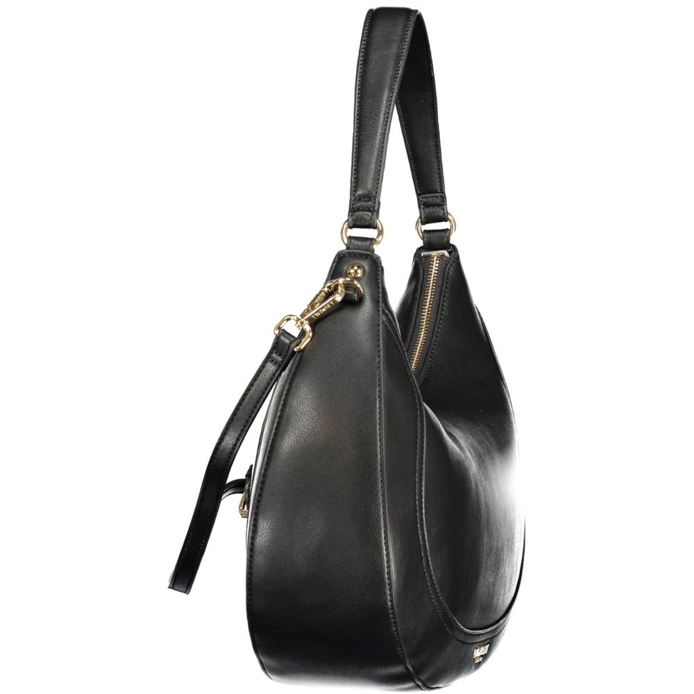 Twinset Black Polyurethane Women Bag - Eljoys Fashion 