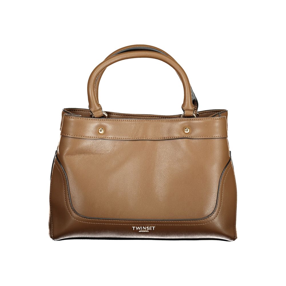 Twinset Brown Polyurethane Women's Bag - Eljoys Fashion 