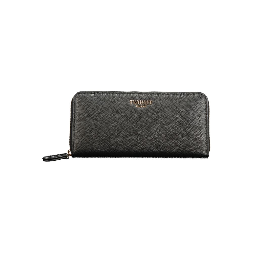 Twinset Nero Polyurethane Women's Wallet - Eljoys Fashion 
