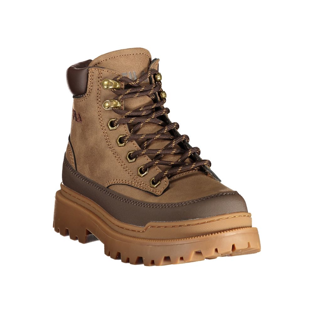Fila Brown Polyurethane Women's Sneaker - Eljoys Fashion 