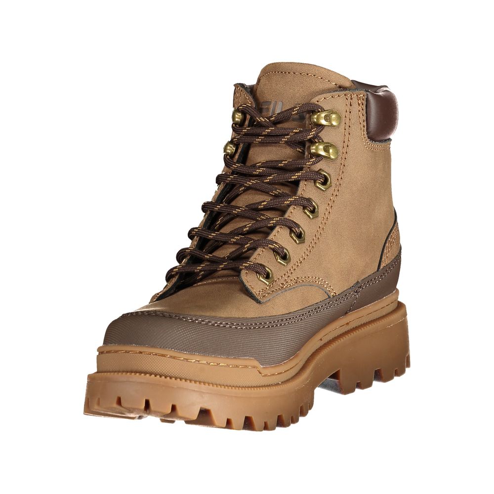 Fila Brown Polyurethane Women's Sneaker - Eljoys Fashion 