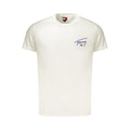 Tommy Hilfiger White Cotton Men's T-Shirt - Eljoys Fashion 