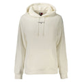 Tommy Hilfiger White Cotton Women's Sweatshirt - Eljoys Fashion 