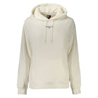 Tommy Hilfiger White Cotton Women's Sweatshirt - Eljoys Fashion 