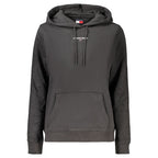 Tommy Hilfiger Black Cotton Women's Sweatshirt - Eljoys Fashion 