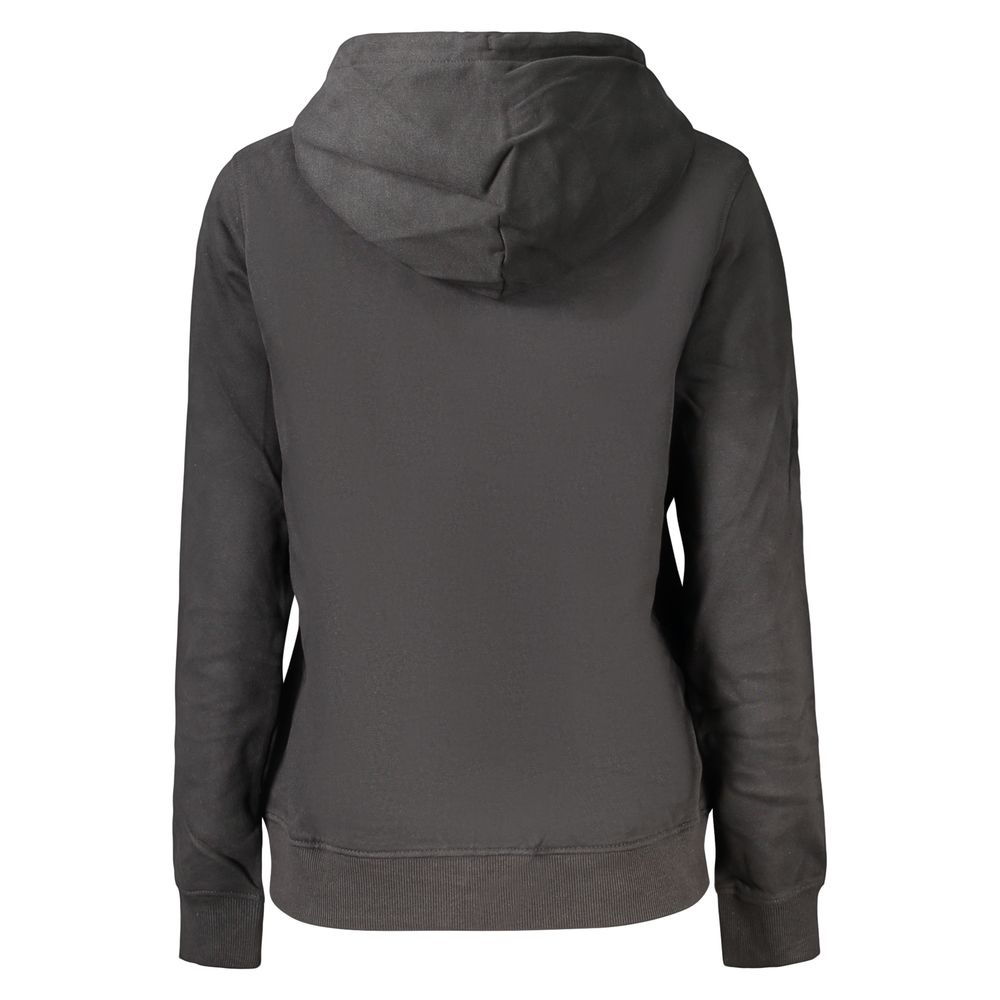 Tommy Hilfiger Black Cotton Women's Sweatshirt - Eljoys Fashion 