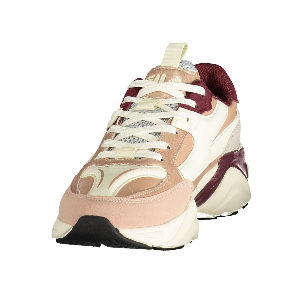 Fila Rosa Polyurethane Women's Sneaker - Eljoys Fashion 