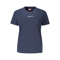 Tommy Hilfiger Blue Cotton Woman T-Shirt - Eljoys Fashion 