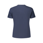 Tommy Hilfiger Blue Cotton Woman T-Shirt - Eljoys Fashion 