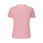 Tommy Hilfiger Pink Cotton Women's T-Shirt - Eljoys Fashion 