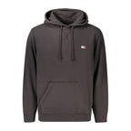Tommy Hilfiger Black Cotton Men's Sweatshirt - Eljoys Fashion 