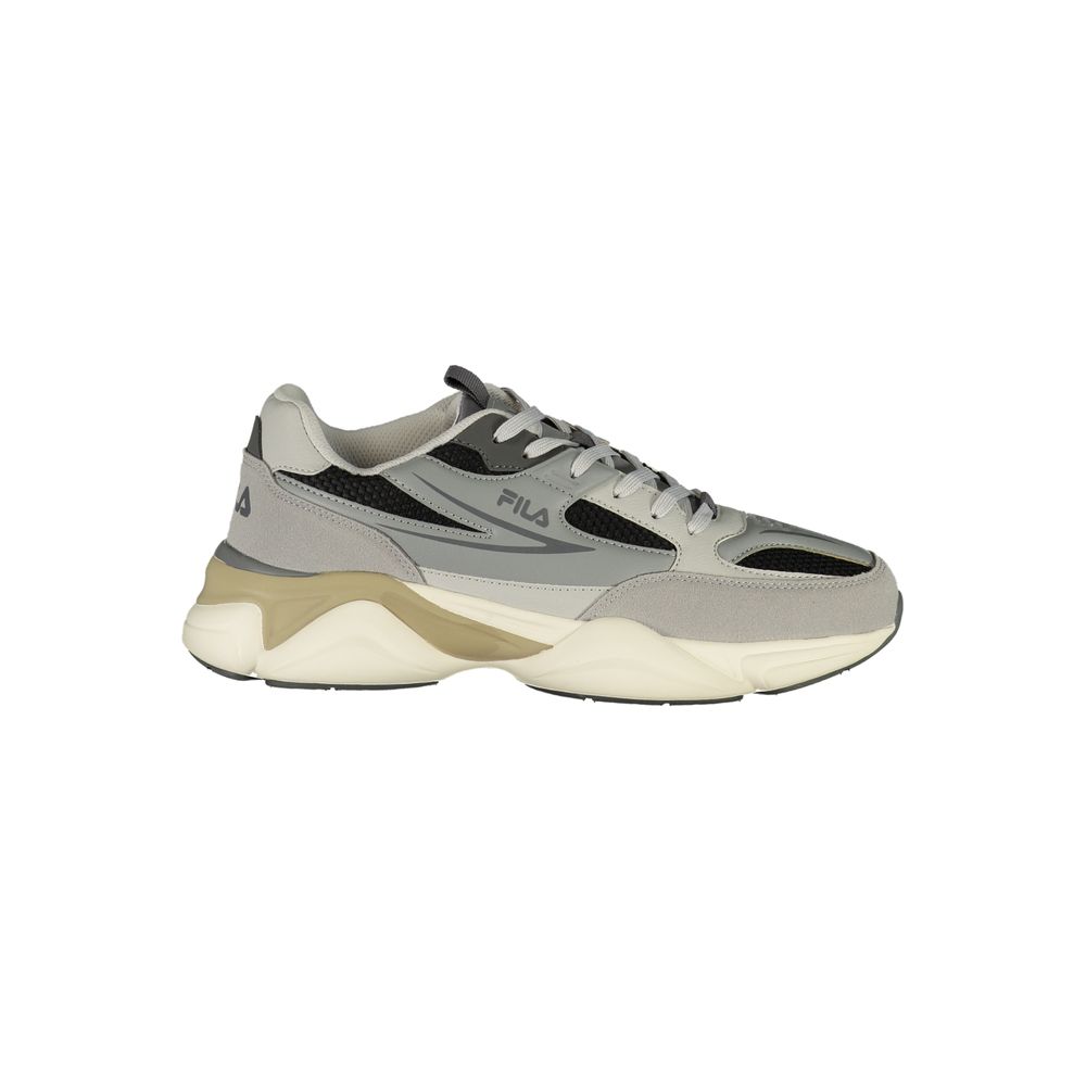 Fila Gray Polyester Men's Sneaker - Eljoys Fashion 