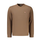 Napapijri Brown Cotton Men's Sweatshirt - Eljoys Fashion 