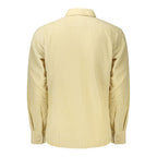 Hugo Boss Beige Cotton Mens Shirt - Eljoys Fashion 