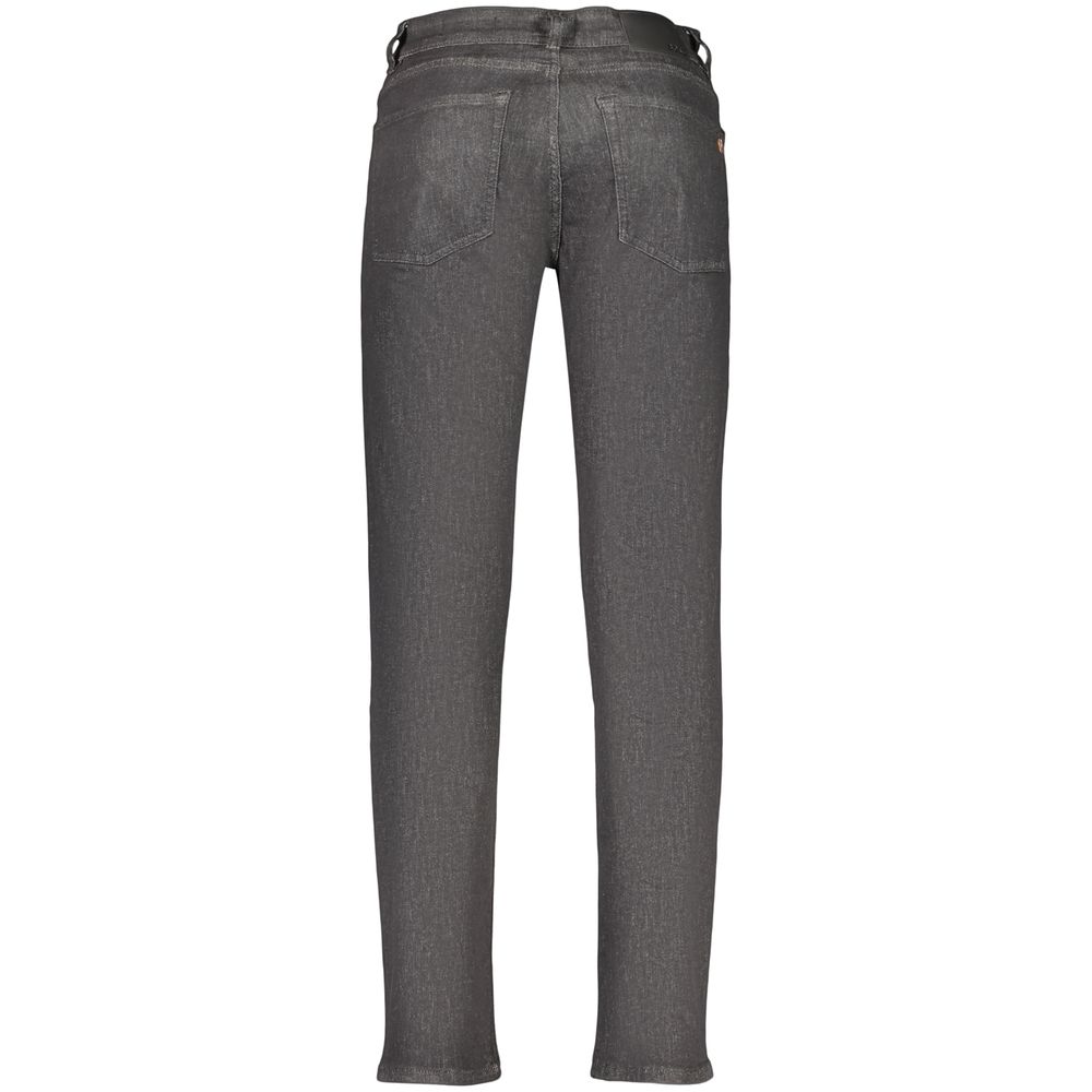 Hugo Boss Black Cotton Men's Jeans - Eljoys Fashion 