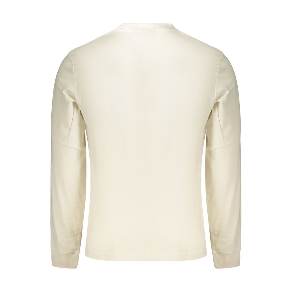 Napapijri Bianco Cotton Men's T-Shirt - Eljoys Fashion 