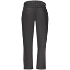 Tommy Hilfiger Black Cotton Mom Jeans - Eljoys Fashion 