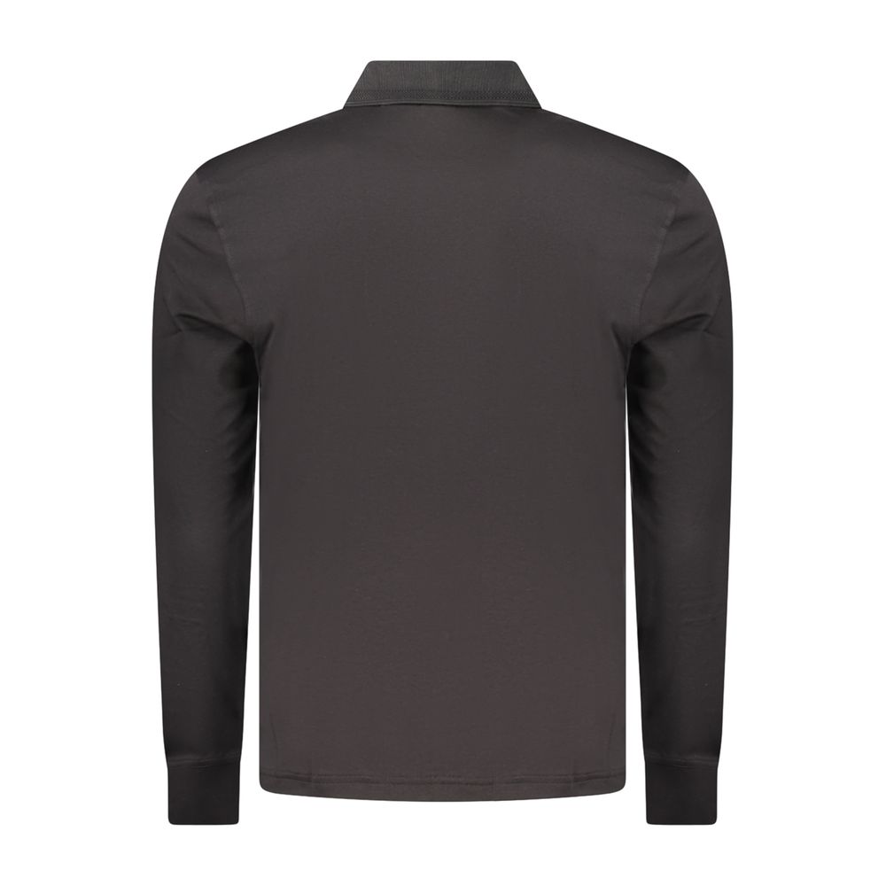 Hugo Boss Black Cotton Polo Shirt - Eljoys Fashion 