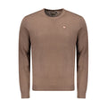 Napapijri Brown Wool Sweatshirt - Eljoys Fashion 