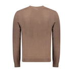 Napapijri Brown Wool Sweatshirt - Eljoys Fashion 