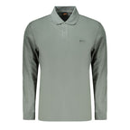 Hugo Boss Green Cotton Polo Shirt - Eljoys Fashion 