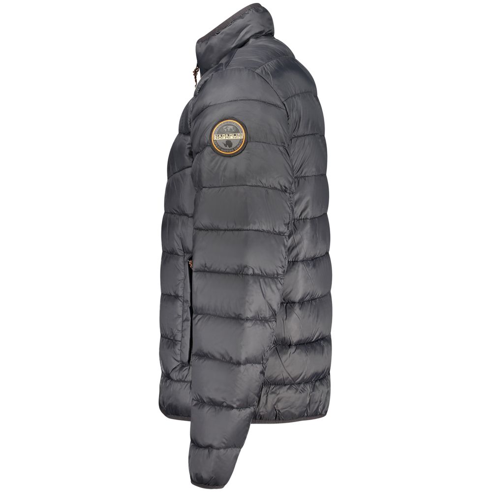 Napapijri Black Polyamide Shell Jacket - Eljoys Fashion 