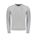 Napapijri Gray Wool Sweatshirt - Eljoys Fashion 