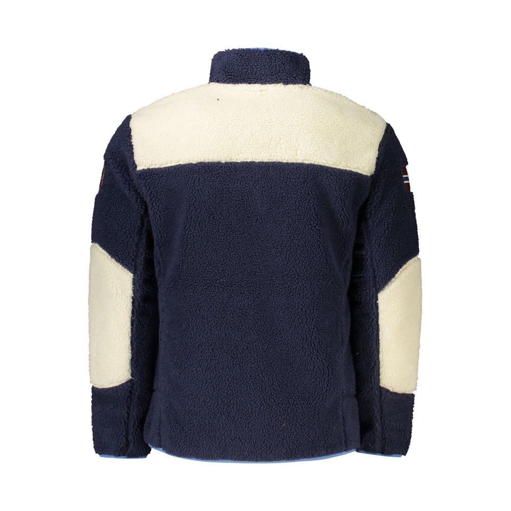 Napapijri Blue Polyamide Jacket - Eljoys Fashion 