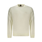 Hugo Boss White Wool Sweatshirt - Eljoys Fashion 