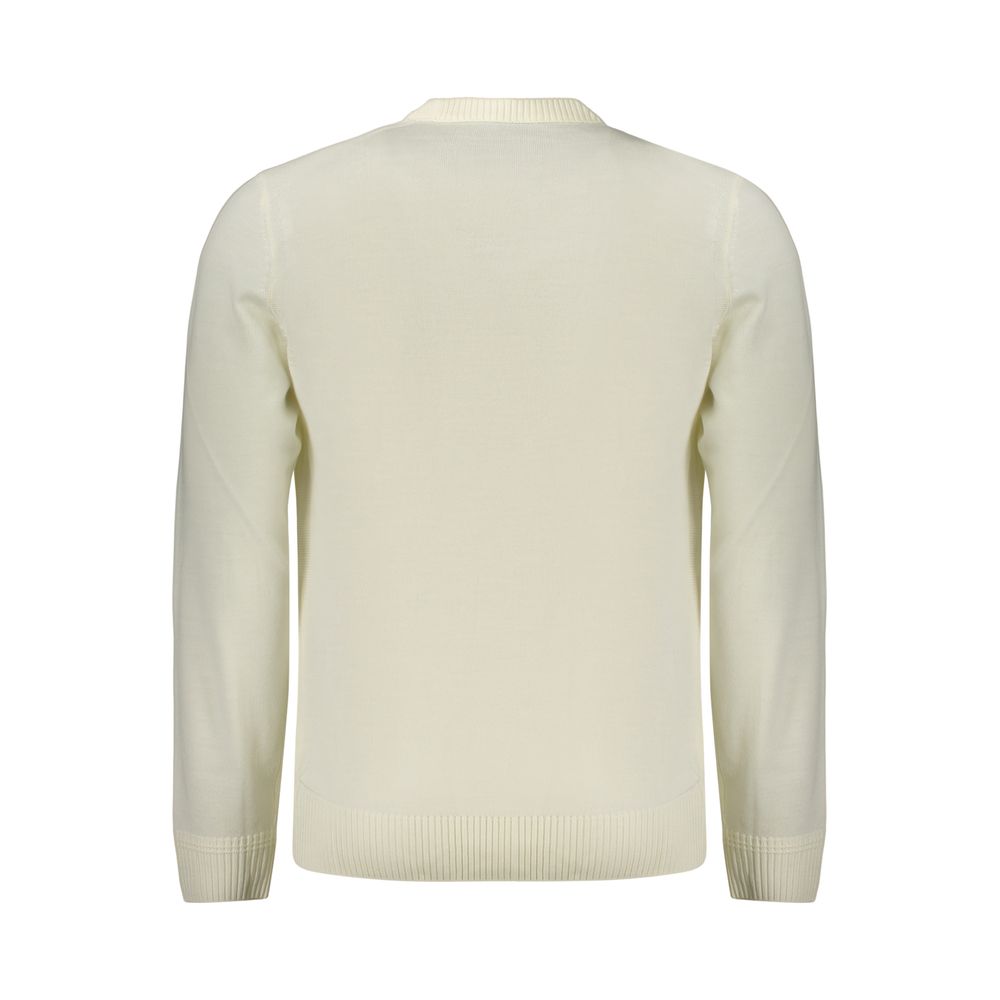 Hugo Boss White Wool Sweatshirt - Eljoys Fashion 