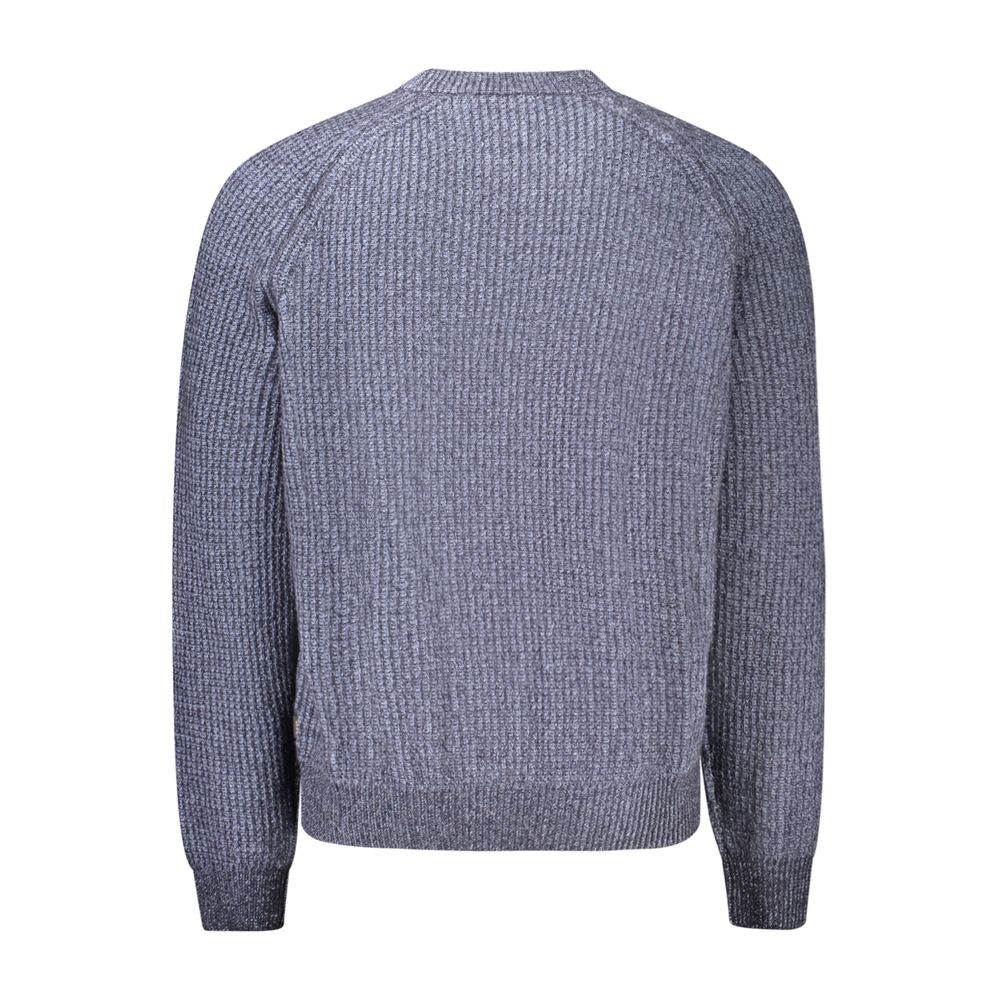 Hugo Boss Blue Wool Sweatshirt - Eljoys Fashion 