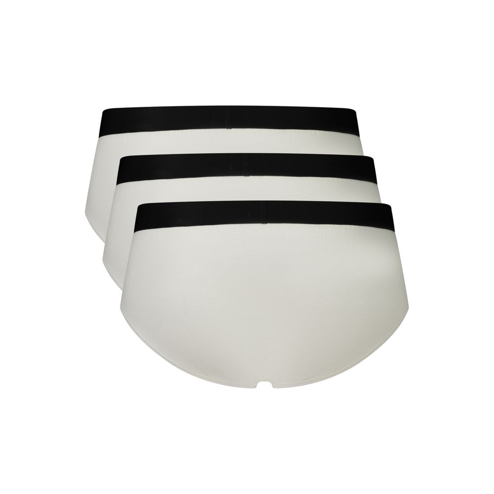 Hugo Boss White Cotton Briefs - Eljoys Fashion 