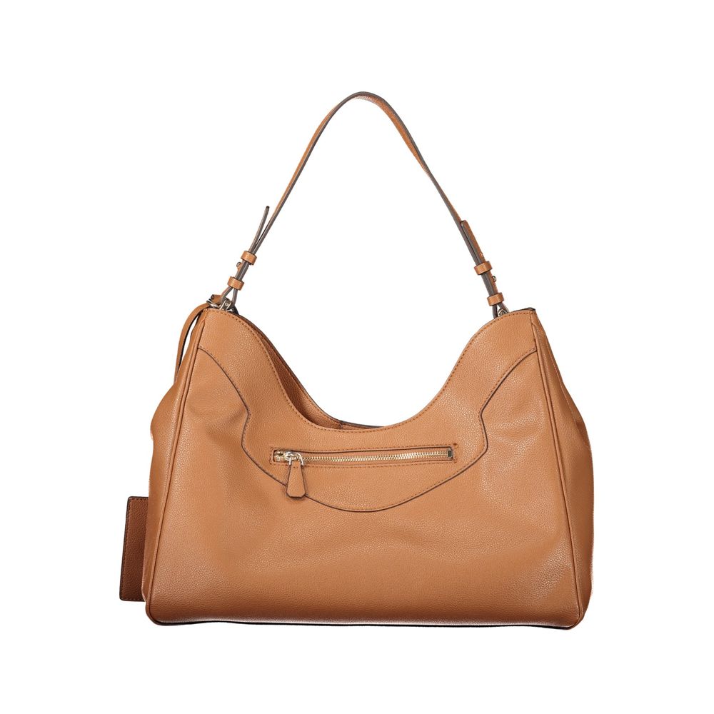 Guess Jeans Brown Polyethylene Handbag - Eljoys Fashion 