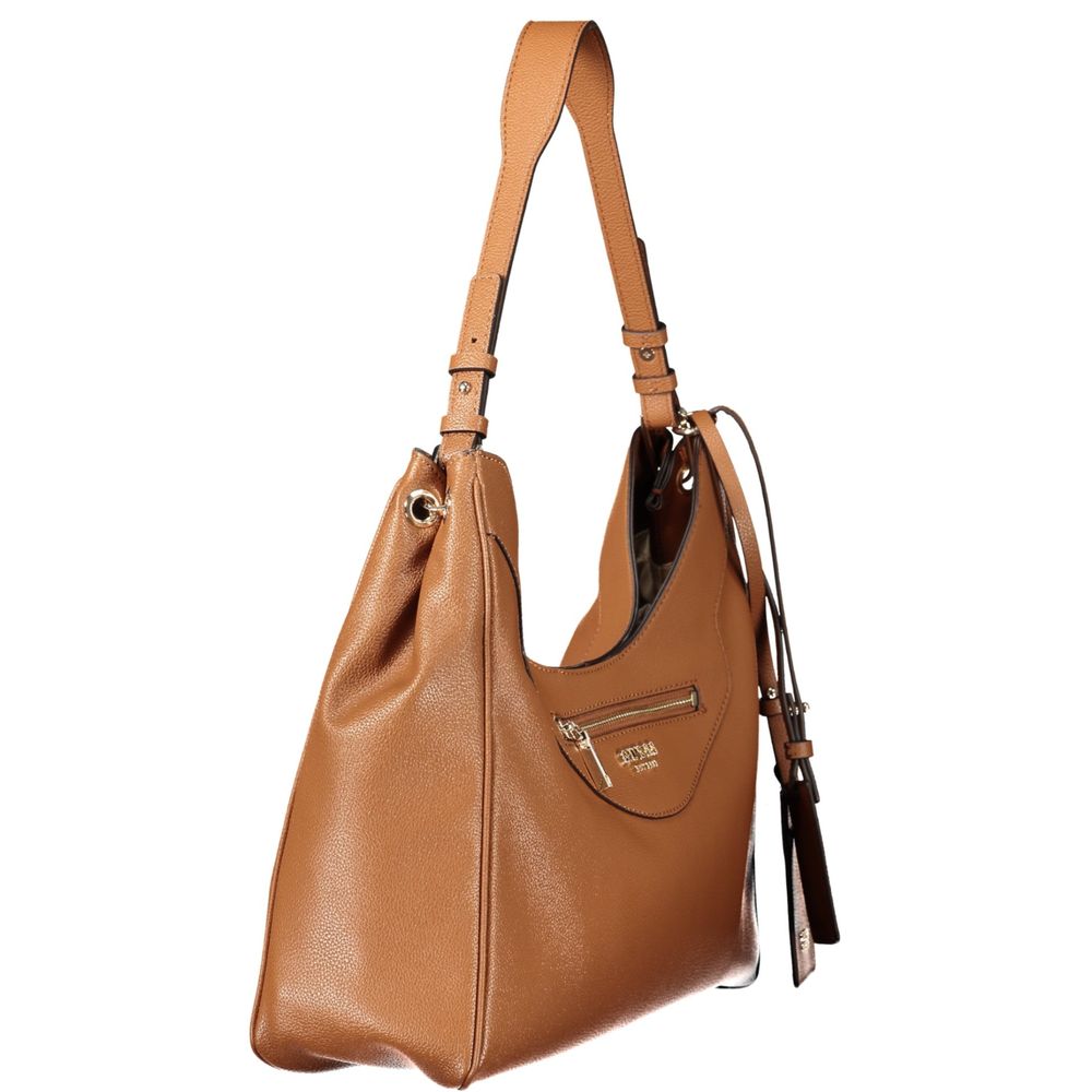 Guess Jeans Brown Polyethylene Handbag - Eljoys Fashion 