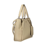 Guess Jeans Beige Polyethylene Handbag - Eljoys Fashion 