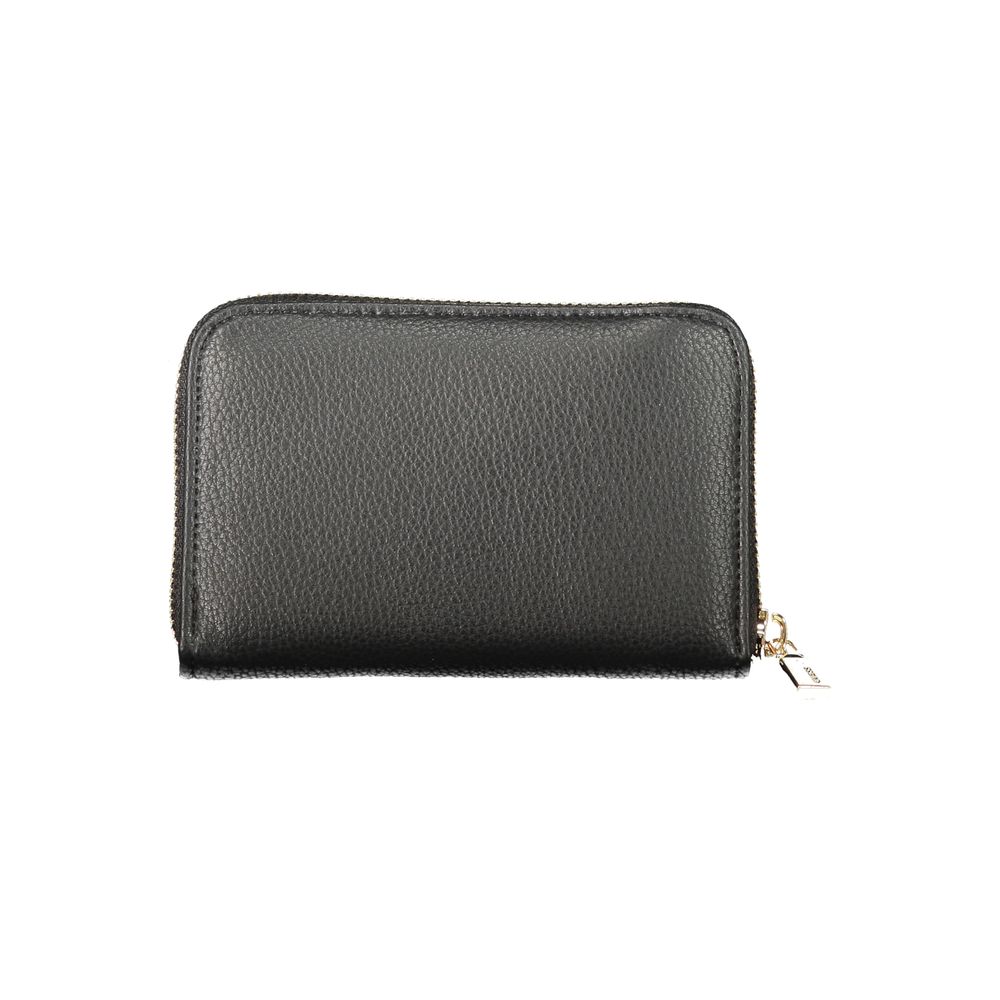 Guess Jeans Black Polyethylene Wallet - Eljoys Fashion 