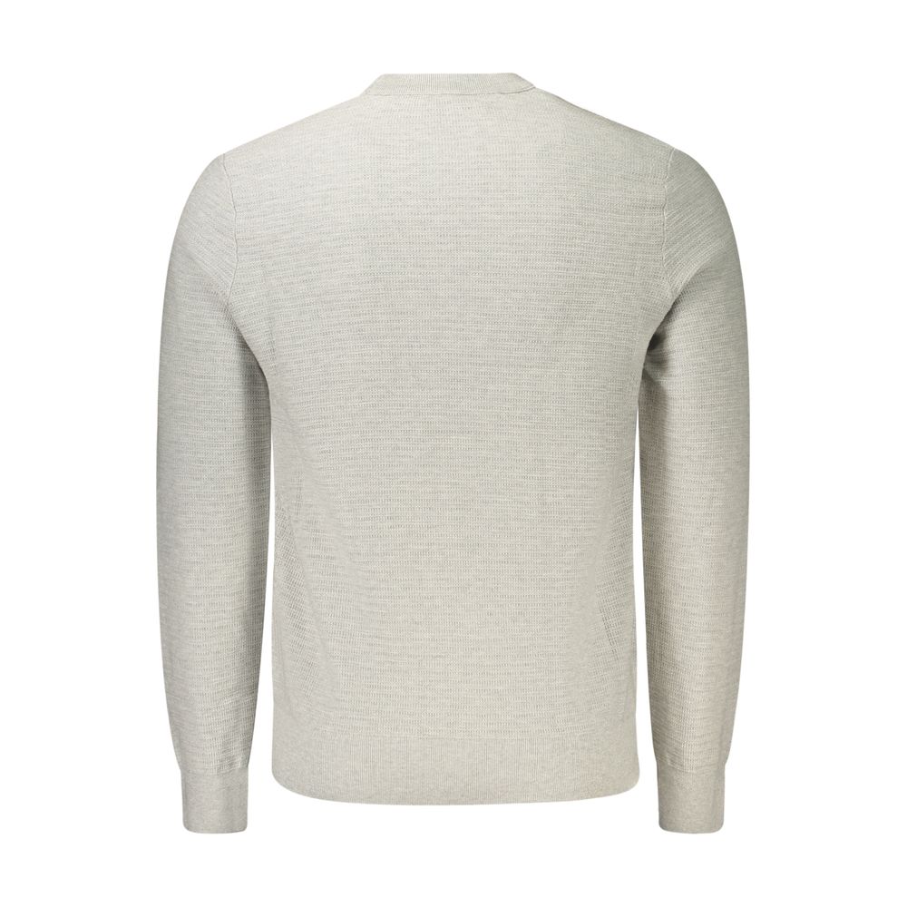Hugo Boss Gray Cotton Sweatshirt - Eljoys Fashion 