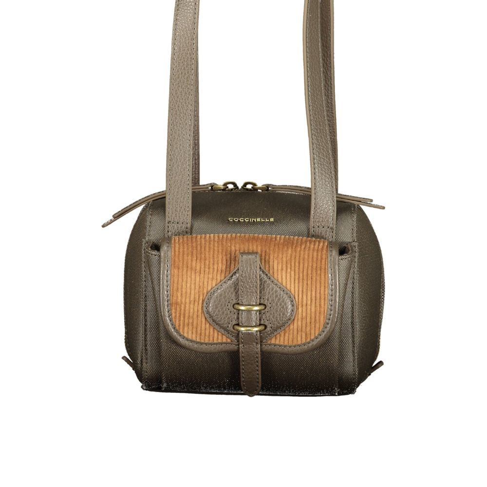 Coccinelle Brown Leather Handbag - Eljoys Fashion 
