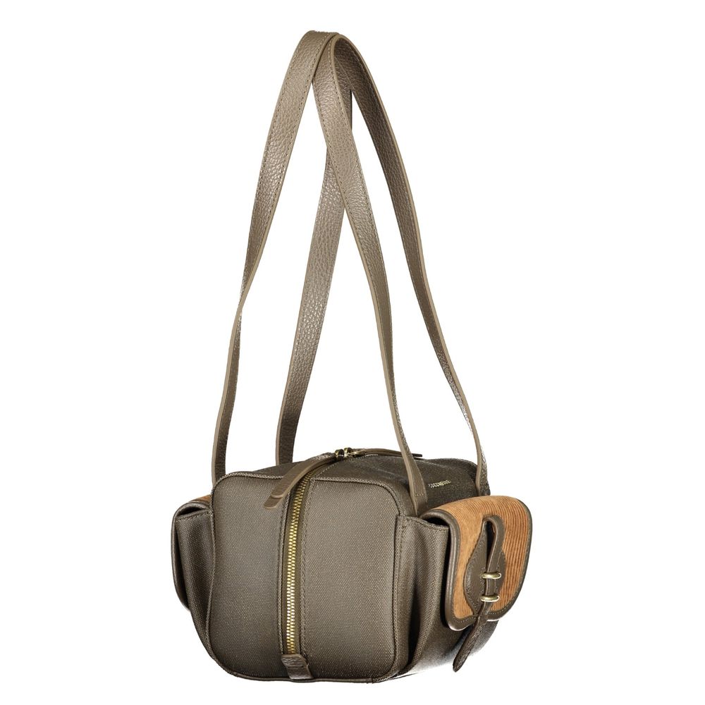 Coccinelle Brown Leather Handbag - Eljoys Fashion 