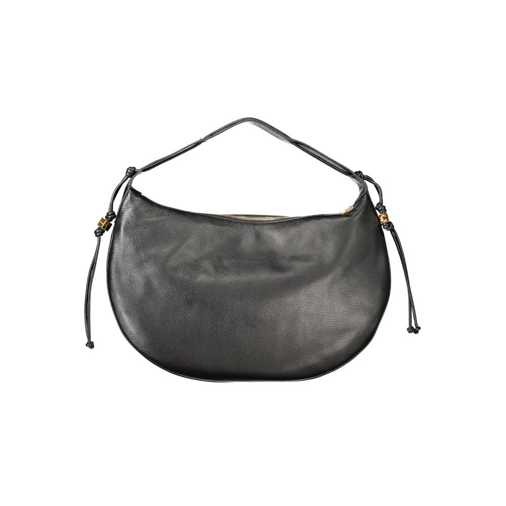 Coccinelle Black Leather Handbag - Eljoys Fashion 