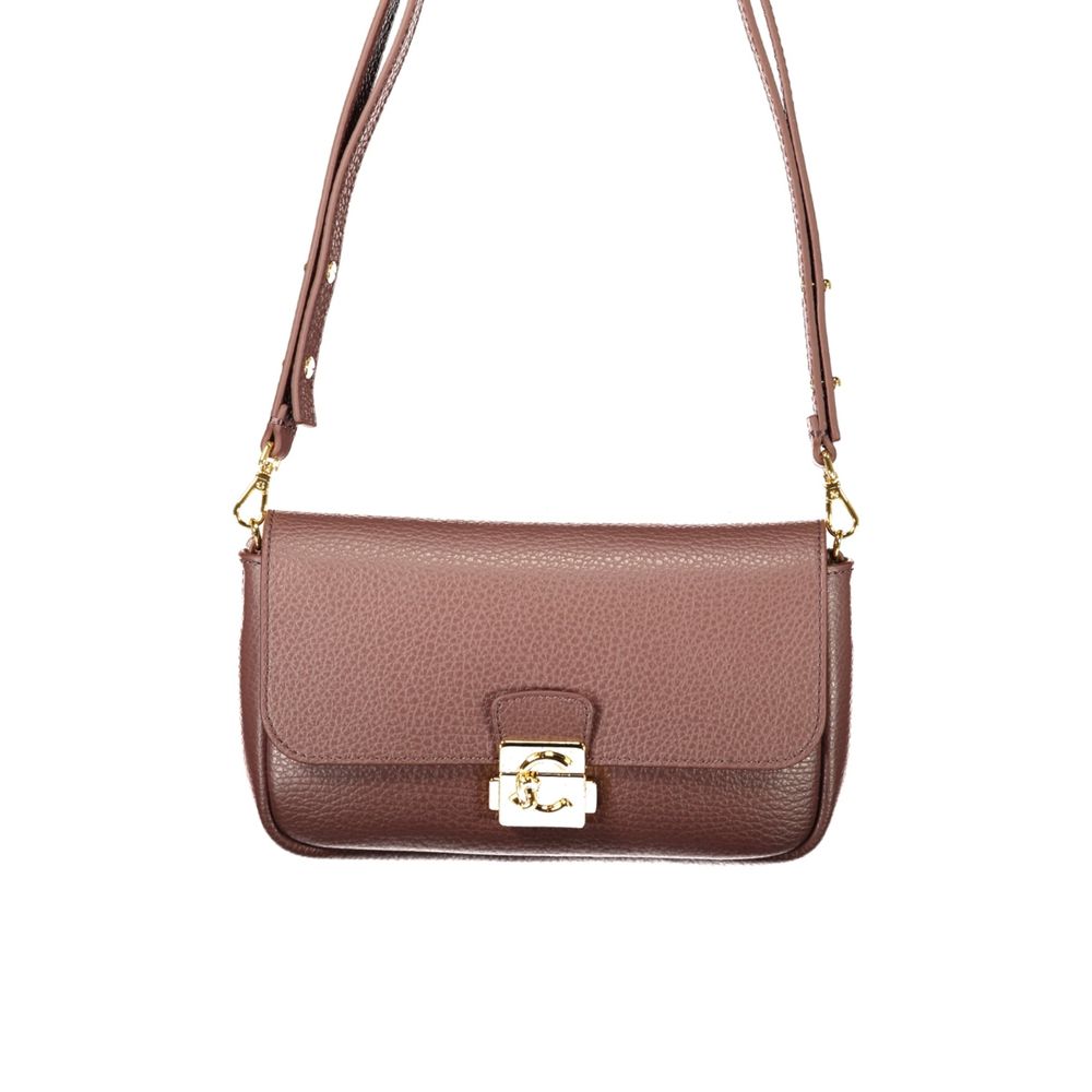 Coccinelle Brown Leather Handbag - Eljoys Fashion 