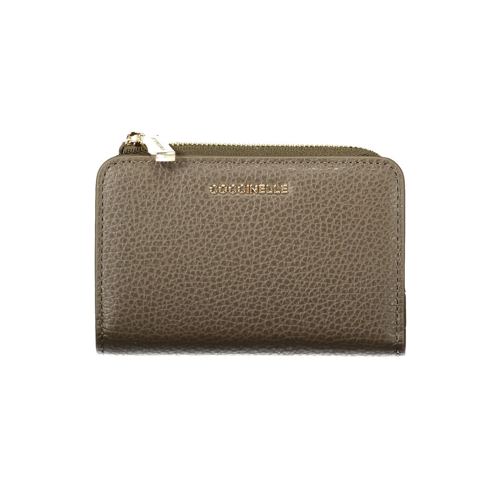 Coccinelle Brown Leather Wallet - Eljoys Fashion 