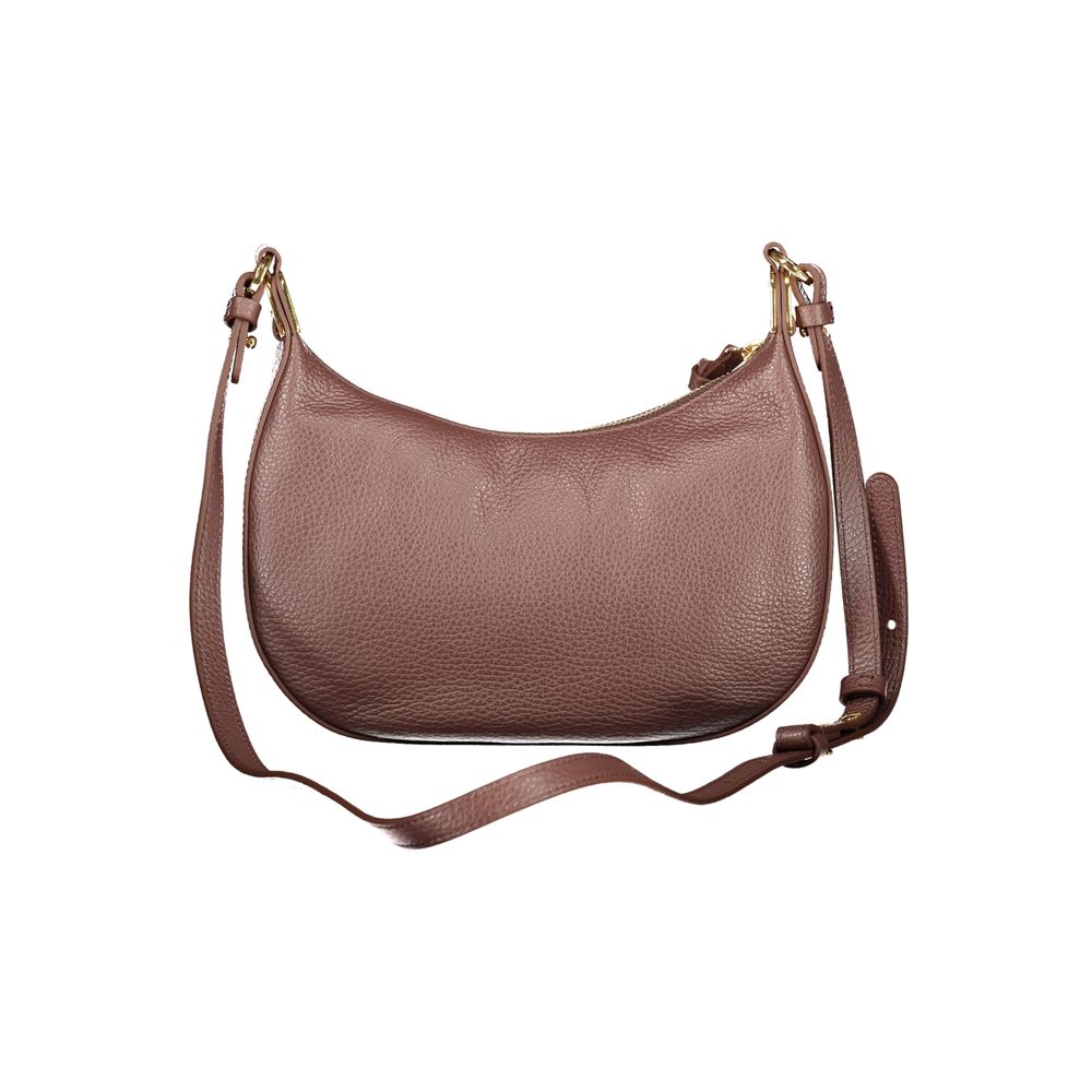 Coccinelle Brown Leather Handbag - Eljoys Fashion 