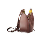 Coccinelle Brown Leather Handbag - Eljoys Fashion 